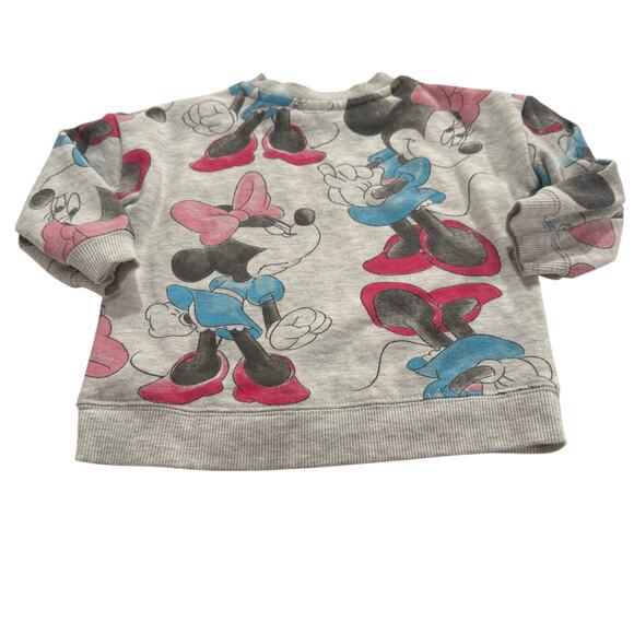Disney Minnie Mouse Sweatshirt 18M - Picture 3 of 5